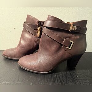 Louise et Cie Chocolate Leather boots